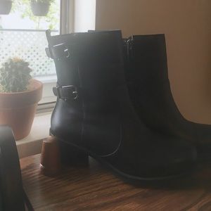 Black ankle boots!